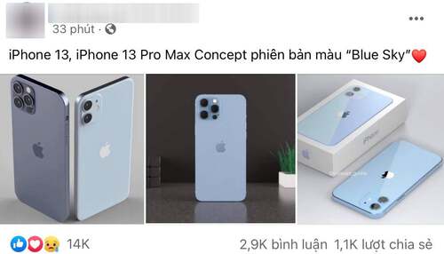 Sự thật về iPhone 13 Blue Sky: “Nàng thơ” mới cho các tay chơi Táo khuyết thứ thiệt