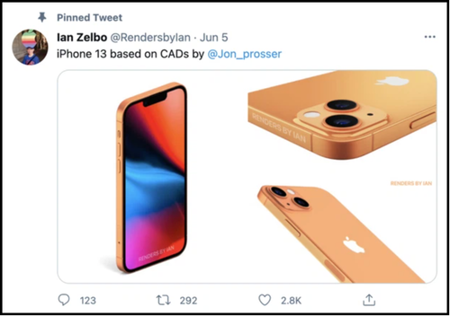 iPhone 13 có phiên bản màu cam? Phản ứng bất ngờ từ cư dân mạng?