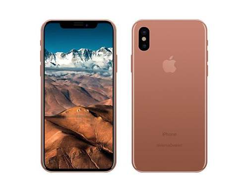 3 màu sắc của iPhone 8 sẽ là đen Shiny Black, trắng Pearl và vàng đồng Blush Gold?