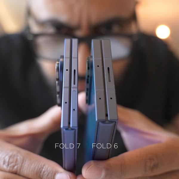 So sánh Samsung Galaxy Z Fold 7 và Galaxy Z Fold 6: Có đáng để nâng cấp?