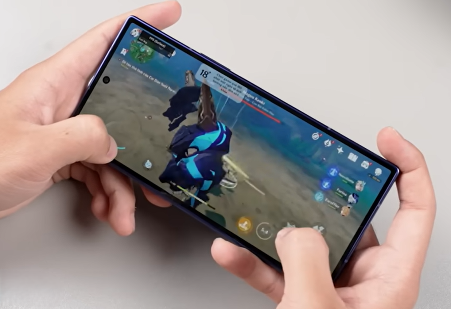 Trải nghiệm chơi game trên Galaxy Z Fold 7: Màn hình rộng, hiệu năng mạnh, pin ấn tượng