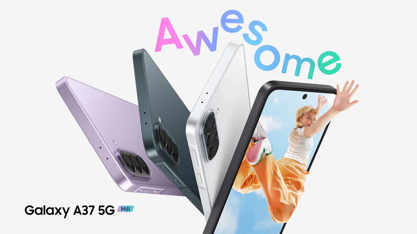 Galaxy A57 5G và Galaxy A37 5G: Nâng tầm trải nghiệm AI và camera cho thế hệ trẻ