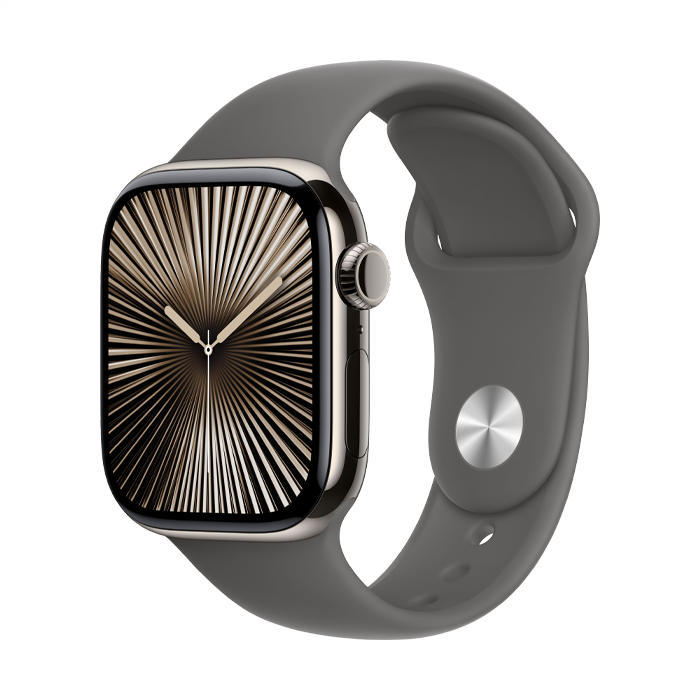 Apple Watch Series 10 Titanium 42mm GPS + Cellular Sport Band (Apple VN) size M/L