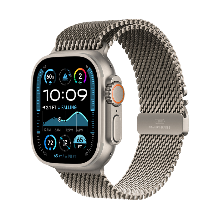 Apple Watch Ultra 2 49mm GPS + Cellular Titanium Milanese Loop (Apple VN) size S