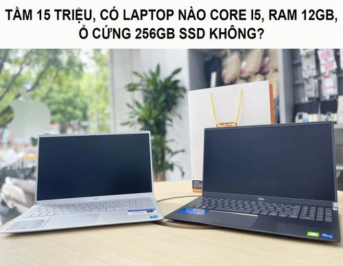 Có laptop 15 triệu mà core i5, ram 8GB, ổ cứng 256GB SSD không?