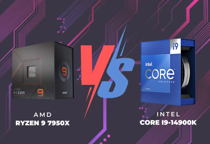 Đánh Giá Hiệu Năng Intel Core i9-14900K vs AMD Ryzen 9 7950X: CPU Nào Mạnh Hơn?