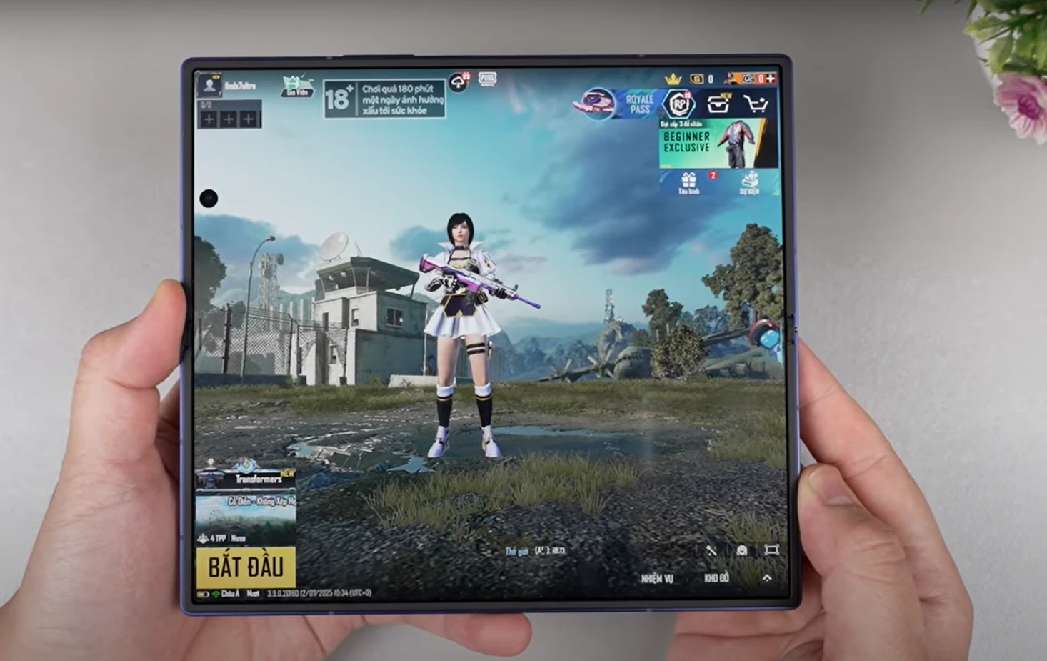 Trải nghiệm chơi game trên Galaxy Z Fold 7: Màn hình rộng, hiệu năng mạnh, pin ấn tượng