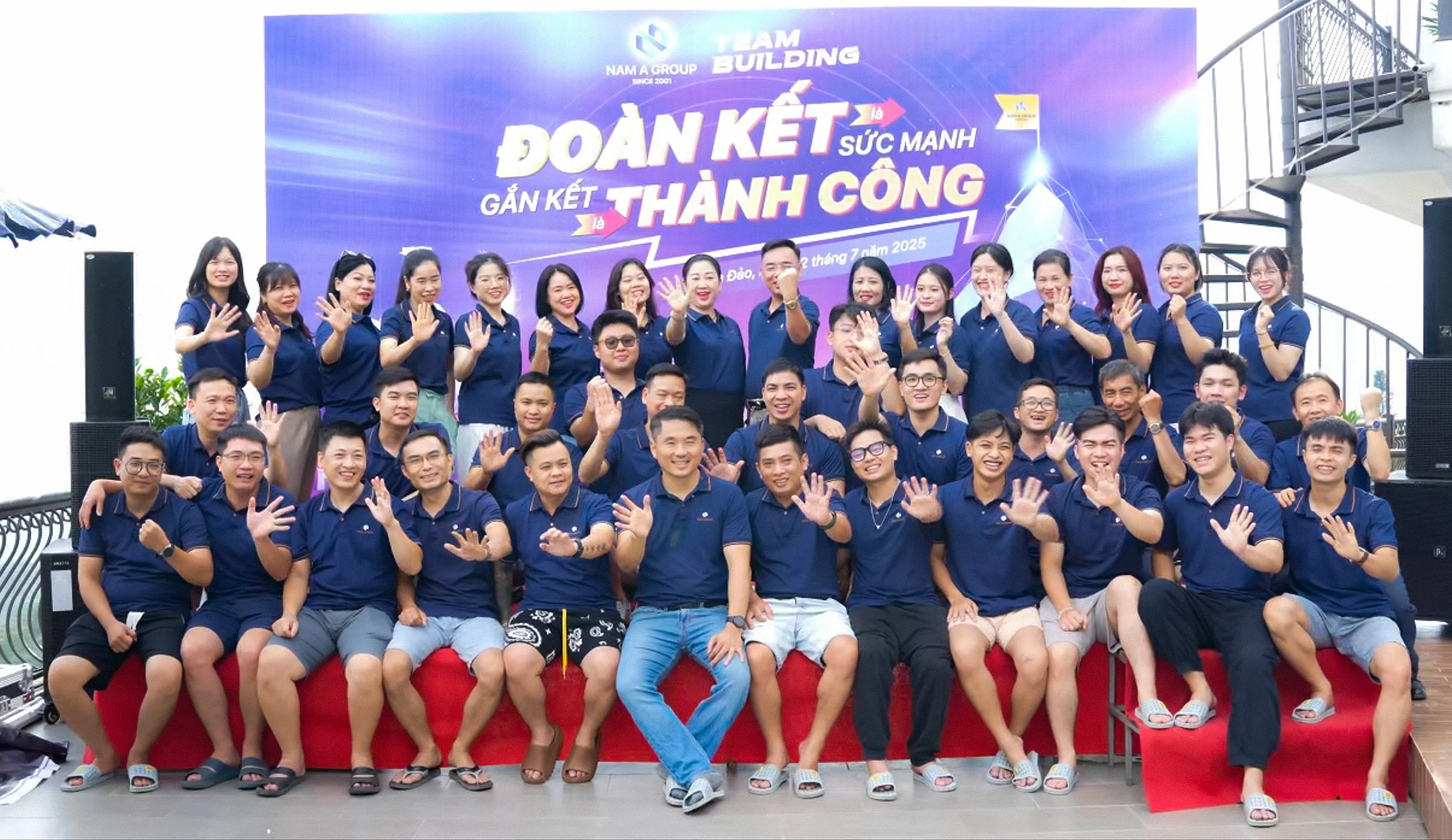 Team Building Nam Á Group 2025: Đoàn kết là sức mạnh – Gắn kết là thành công