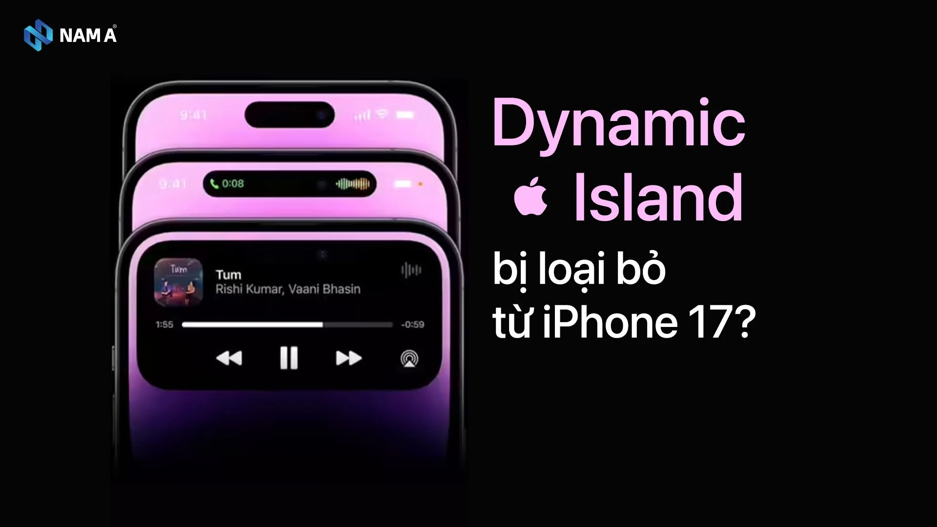 Dynamic Island sẽ bị loại bỏ từ iPhone 17?