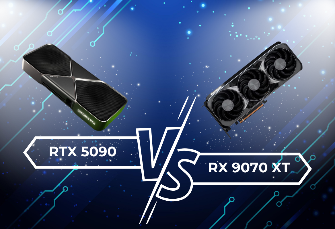 So Sánh RTX 5090 vs RX 9070 XT: Đấu Trường Card Đồ Họa Cao Cấp 2025