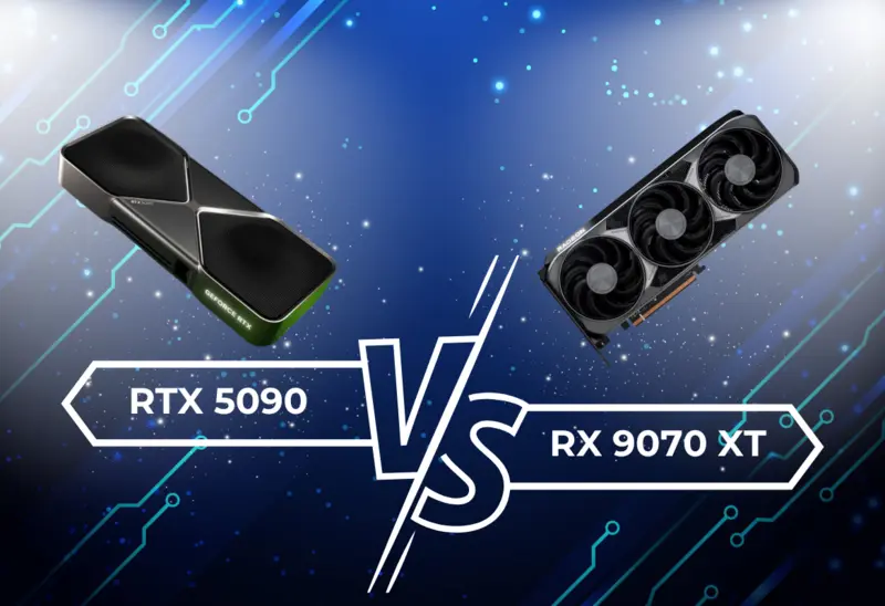So Sánh RTX 5090 vs RX 9070 XT: Đấu Trường Card Đồ Họa Cao Cấp 2025