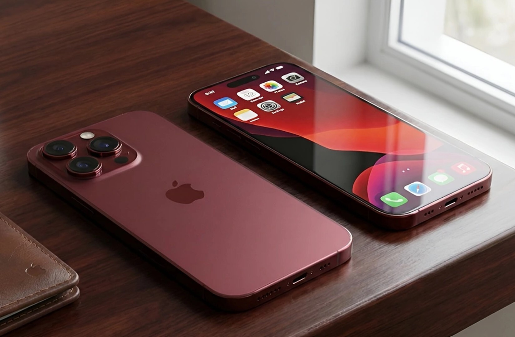 Apple chuẩn bị “chơi lớn” với iPhone 18 Pro màu đỏ thẫm?