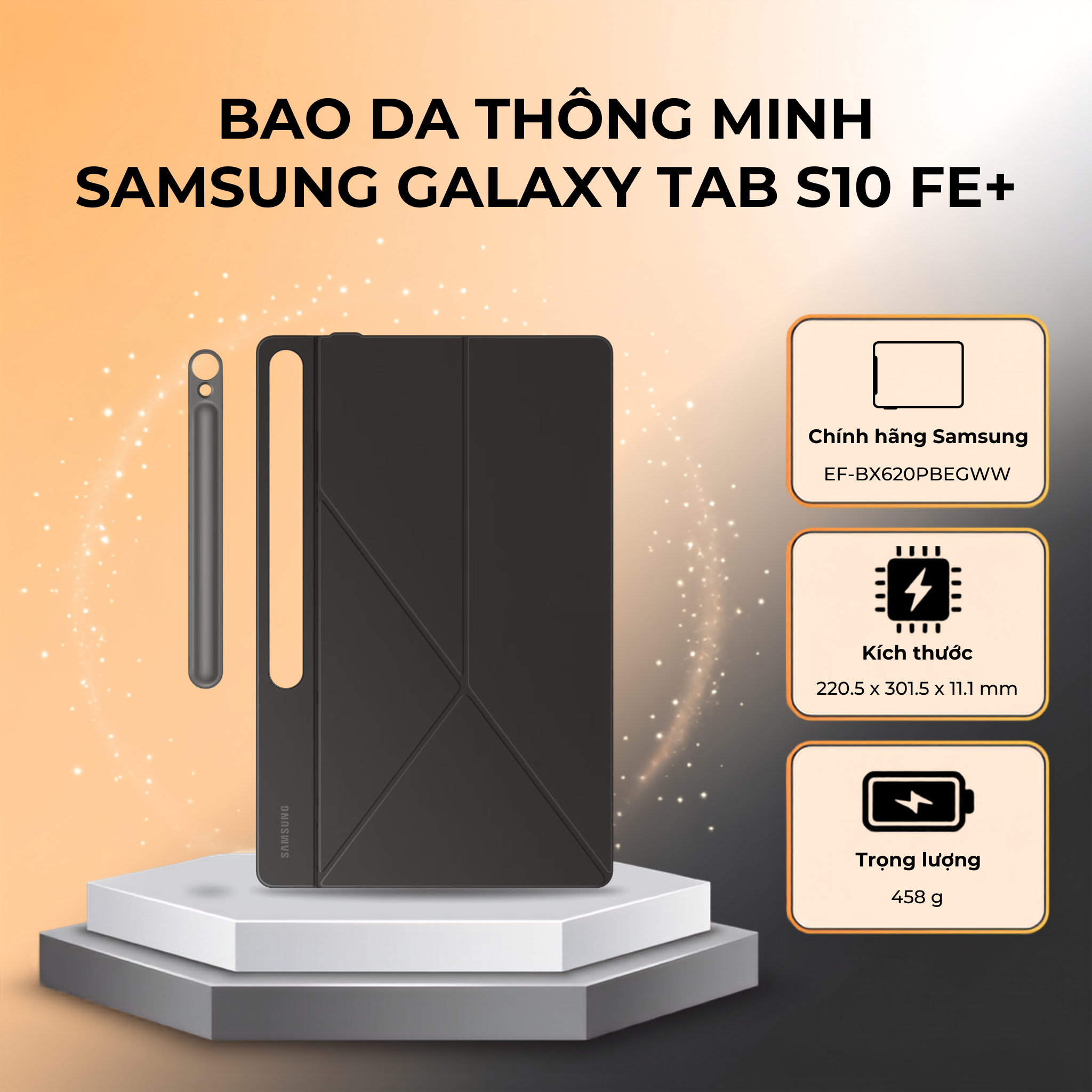 Mua Bao Da Thông Minh Samsung Galaxy Tab S10 FE+ Chính Hãng Giá Ưu Đãi – Trợ Giá Độc Quyền Shopee