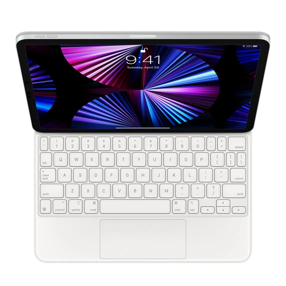 Magic Keyboard Gen 3 MJQJ3ZA/A cho iPad Pro 11‑inch White