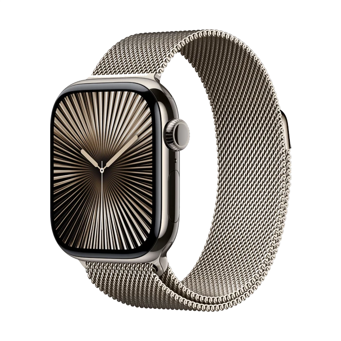 Apple Watch Series 10 Titanium 42mm GPS + Cellular Milanese Loop (Apple VN)