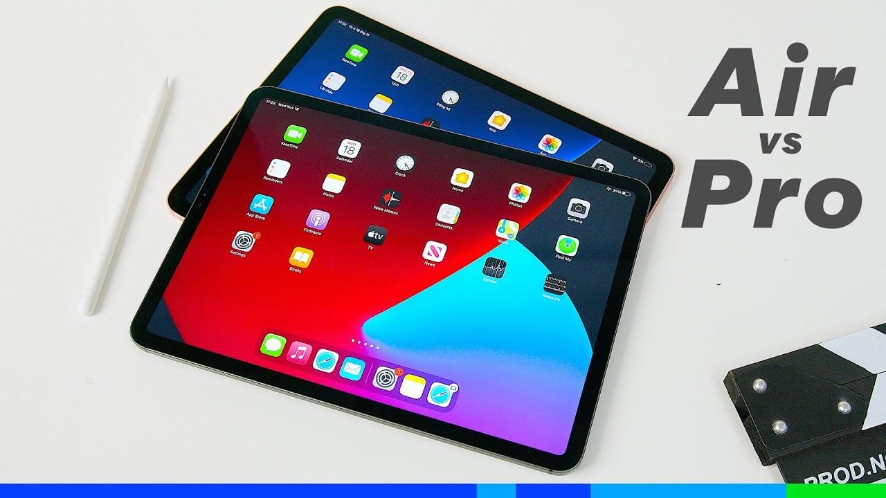 So sánh iPad Pro M1 và iPad Air 4: Bạn nên mua máy nào?