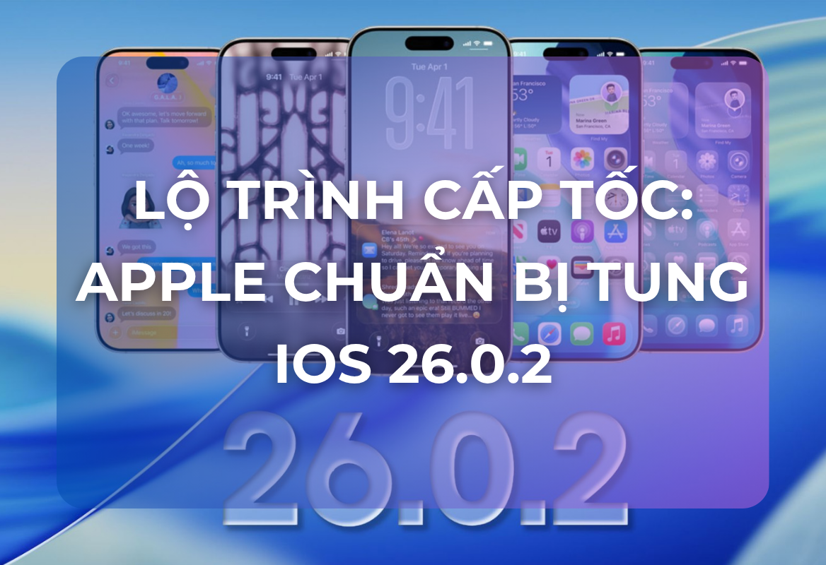 iOS 26.0.2 Sắp Ra Mắt: Apple Đẩy Nhanh Tốc Độ Sửa Lỗi và Tối Ưu Hiệu Năng Giao Diện 'Liquid Glass'