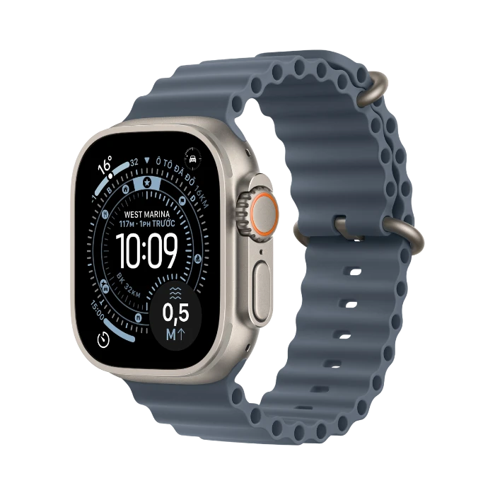 Apple Watch Ultra 3 GPS + Cellular 49mm Titanium Case with Ocean Band