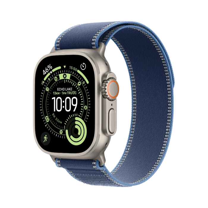 Apple Watch Ultra 3 GPS + Cellular 49mm Titanium Case with Trail Loop - M/L